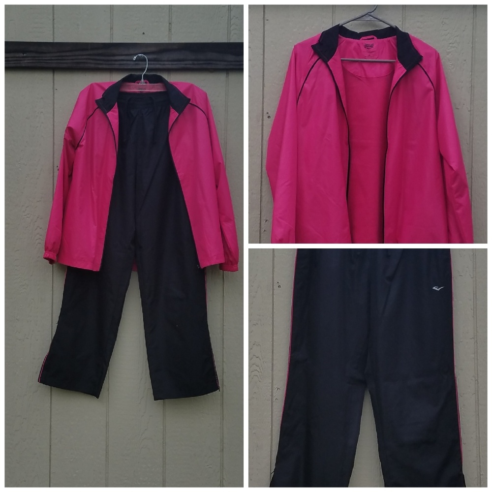 Everlast Two Piece Nylon Sweatsuit